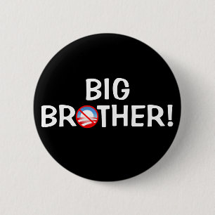 Großer Bruder! - Obama Button