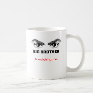 Großer Bruder passt mich auf Tasse