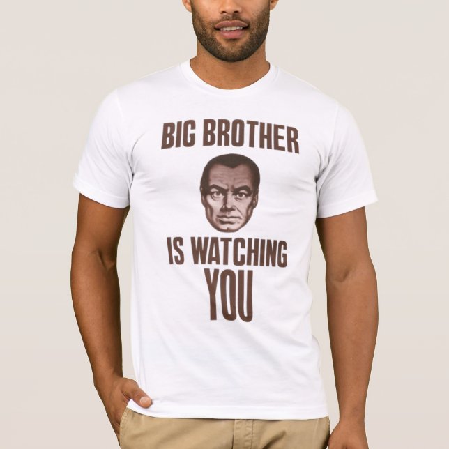 Großer Bruder passt Sie auf T-Shirt (Vorderseite)