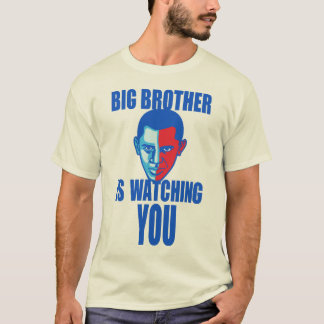 Großer Bruder passt Sie (Barack Obama Version) T T-Shirt