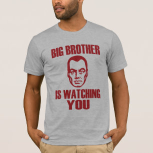 Großer Bruder-Porträt-T - Shirt