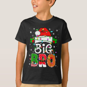 Großer Bruder Santa Neue Geschwister Bruder Ankünd T-Shirt