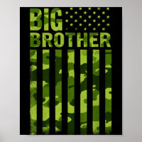 Großer Bruder Tarnung amerikanische Flagge geförde