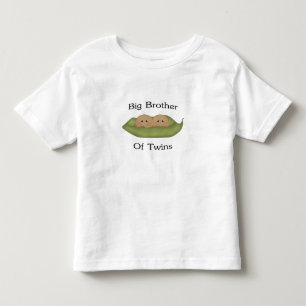 Grosser Bruder von Zwillingen Kleinkind T-shirt