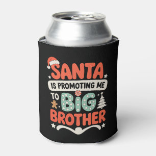 Großer Bruder Weihnachtsmann Hut Weihnachten Ankün Dosenkühler