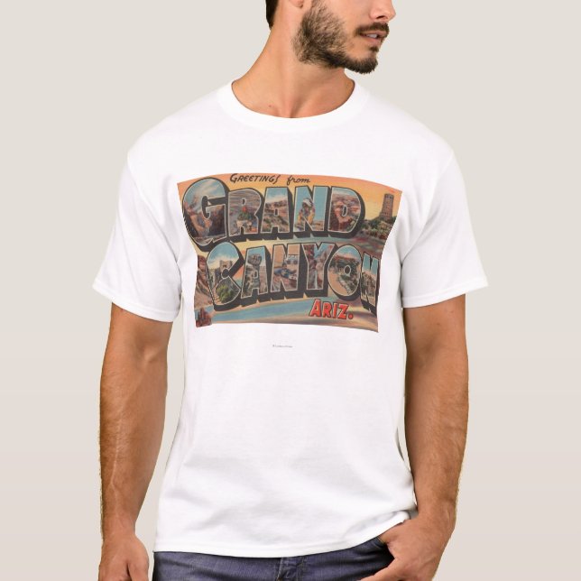 Großer Buchstabe ScenesArizona Arizonas T-Shirt (Vorderseite)