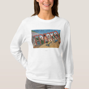 Großer Buchstabe ScenesIndiana Indianas (Racecar) T-Shirt