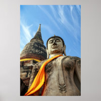 Großer Buddha in Ayutthaya, Thailand