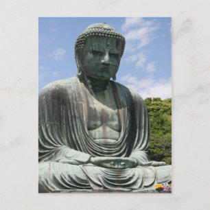 großer Buddha kamakura Postkarte