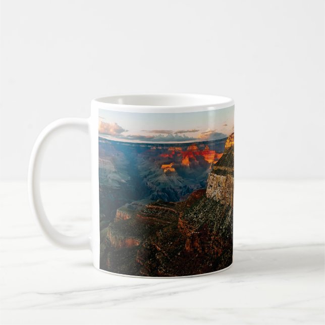 Großer Canyon-Ruhm Kaffeetasse (Links)