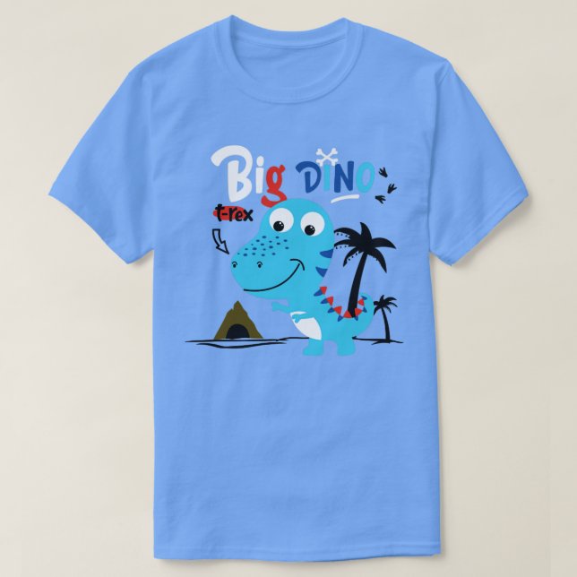 großer Cartoon T-Shirt (Design vorne)