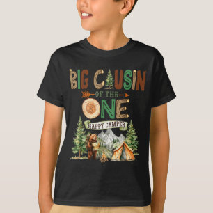 Großer Cousin des einen glücklichen Camper zum 1. T-Shirt