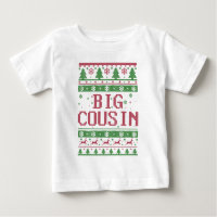 Großer Cousin-hässliche Weihnachtsstrickjacke