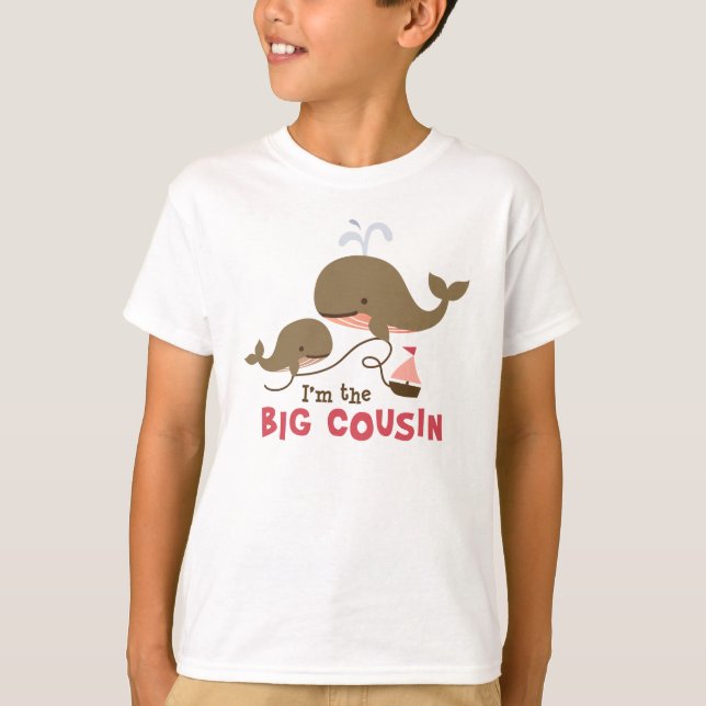 Großer Cousin - Mod-Wal T-Shirt (Vorderseite)