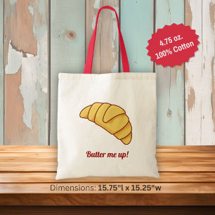 Großer Croissant-Tasche Tragetasche