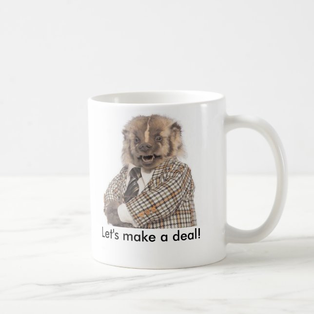 Großer Dachs 2 Tasse (Rechts)
