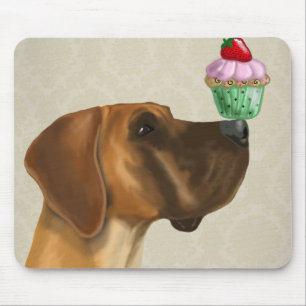 Großer Dan und Cupcake Mousepad