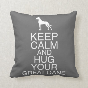 Großer Däne Doppelprint Kissen