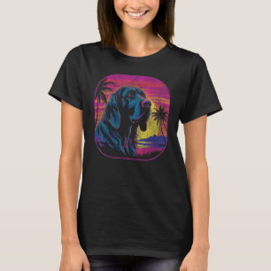 Großer Däne Farbige Grafik Für Hunde Liebhaber T-Shirt