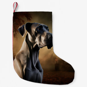 Großer Däne Halloween Gruselig Kleiner Weihnachtsstrumpf