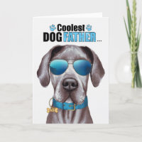 Großer Däne Hund Cooler Vater Vatertag