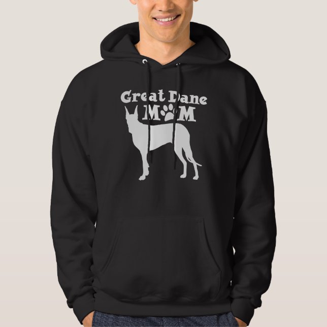 GROSSER DÄNE-MAMA HOODIE (Vorderseite)