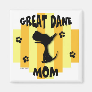 Großer Däne-Mama-Magnet Magnet