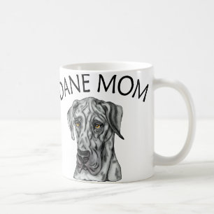 Großer Däne-Mama Merle UC Tasse