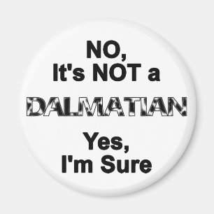 Großer Däne NICHT ein Dalmatiner Magnet