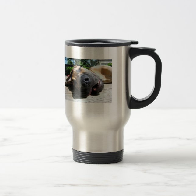 Großer Däne-Reise-Tasse Reisebecher (Rechts)