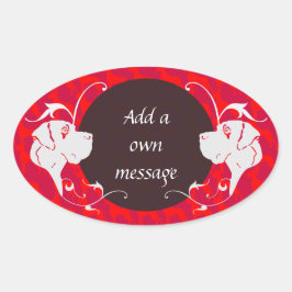 Großer Dane Sticker