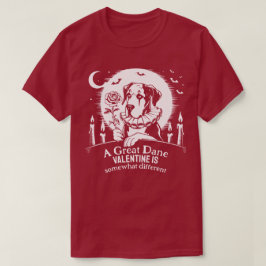 Großer Däne Valentine Hunde Liebhaber Humor T-Shirt