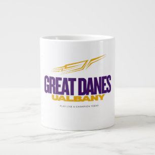 Großer Dänen-Stolz - Uni Baseball Jumbo-Tasse