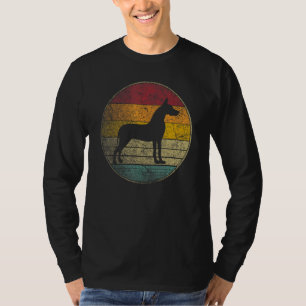 Großer Dänischer Hund Vintage abgenutzt Retro 70er T-Shirt