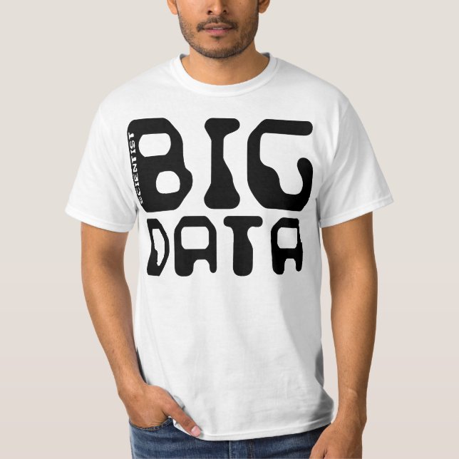 Großer Daten-Wissenschaftler T-Shirt (Vorderseite)