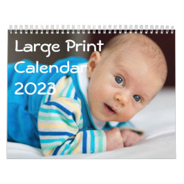 Großer Druck-personalisierte Kalender 2015