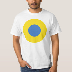 GROSSER DRUCK - Roundel der ukrainischen Luftwaffe T-Shirt