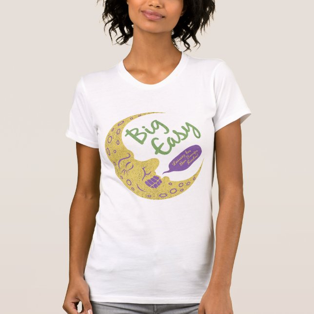 Großer einfacher Halbmond T-Shirt (Vorderseite)