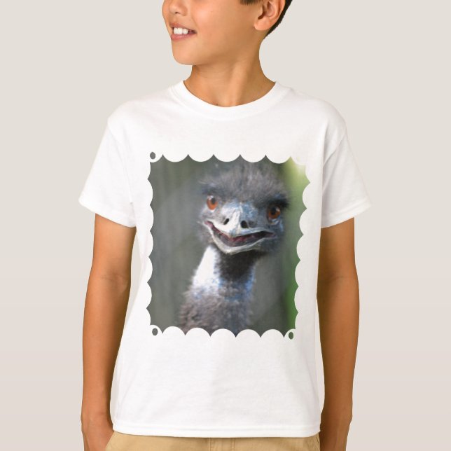 Großer Emu-Jugend-T - Shirt (Vorderseite)