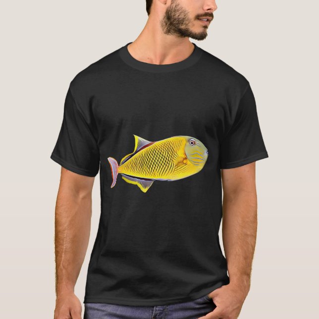Großer Engelfisch T-Shirt (Vorderseite)