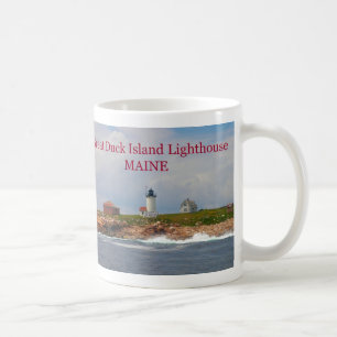 Großer Enten-Insel-Leuchtturm, Maine-Tasse Tasse