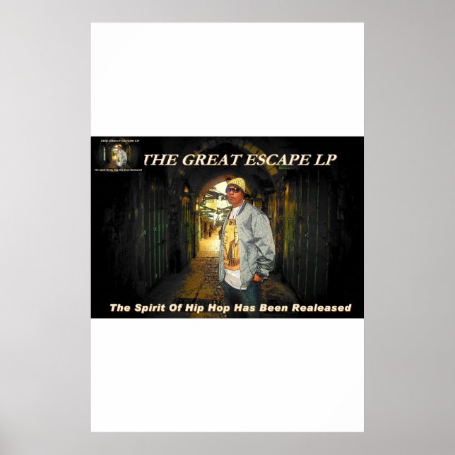GROSSER ESCAPE POSTER (Vorne)