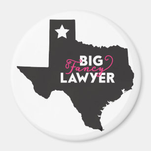 Großer extravaganter Texas-Rechtsanwalt-Magnet Magnet