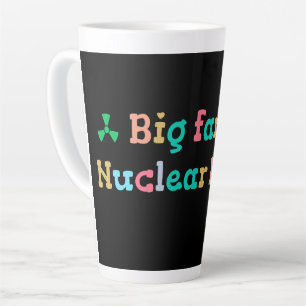 Großer Fan der Atomkraft Milchtasse