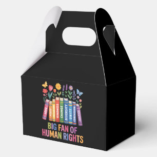 Großer Fan der Menschenrechte  Geschenkschachtel