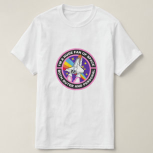 großer Fan des Weltraums T-Shirt