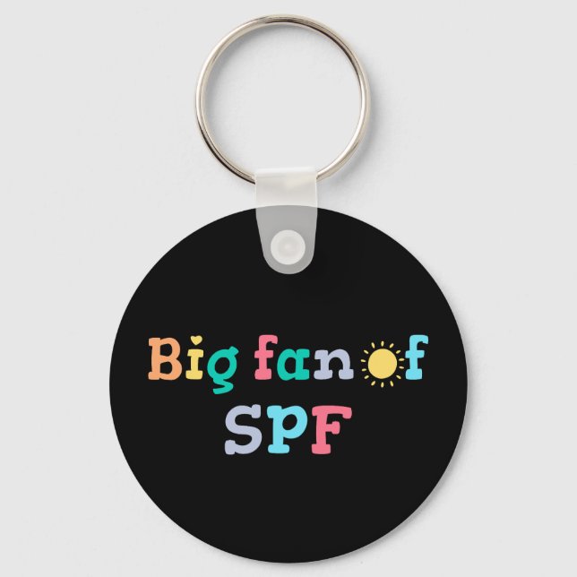 Großer Fan von SPF Schlüsselanhänger (Vorderseite)