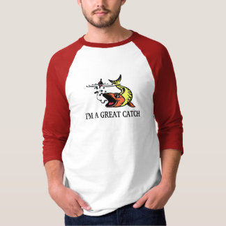 Großer Fang (gelb/orange) V2 T-Shirt