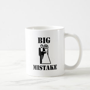Großer Fehler Tasse