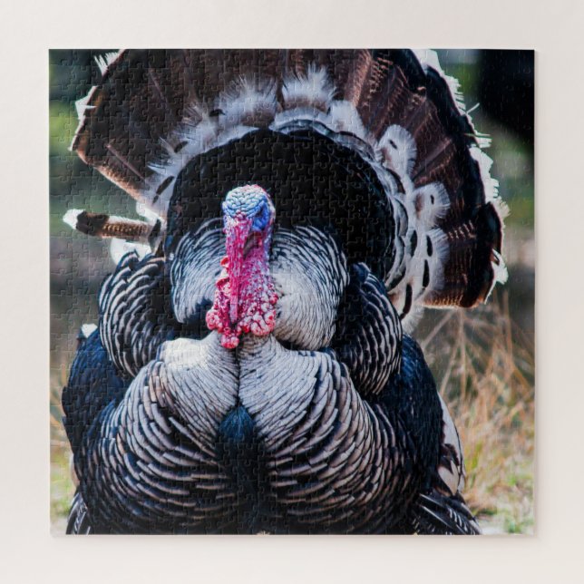 Grosser festlicher Erntedank Türkei Puzzle (Vertikal)